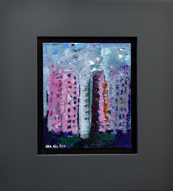 newyork newyork acrilico lienzo 40x45